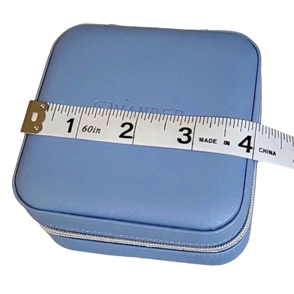 NEW - BWT Travel Jewelry Case with Make-Up Brush Set